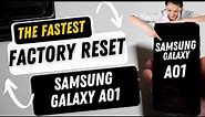 Factory Reset Samsung Galaxy A01 The Fastest Way - Clear Instructions in English