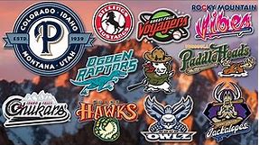 Pioneer League Baseball - All Logos RANKED