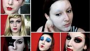 HOW TO: Flawless White Face - Halloween / Costume Makeup