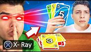 I USED X-RAY To See My Friends CARDS! (Uno)