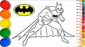 BATMAN coloring pages | batman drawing pages for kids