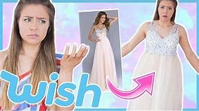 Trying On Cheap Prom Dresses I Bought From Wish!