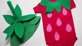 How To: Baby Strawberry Costume DIY (No Sewing Required!)