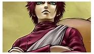 Android and iPhone Animated Gaara Naruto Anime Live Phone Wallpaper