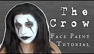 The Crow Inspired Makeup and Face Paint Cosplay Tutorial (NoBlandMakeup)