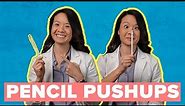 THE EASIEST VISION THERAPY EXERCISE FOR YOUR EYES: Pencil Push Ups