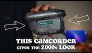 THIS Camcorder gives a 2000s look // Sony DCR-DVD304