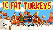 Kids Book Read Aloud | 10 Fat Turkeys by Tony Johnston | Ms. Becky & Bear's Storytime