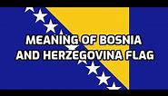 Meaning of Bosnia and Herzegovina Flag