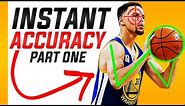 How To Increase Your Shooting Accuracy Instantly: Basketball Shooting Form Part 1