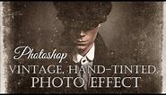 Photoshop CC: How to Create the Look of Vintage, Hand-Tinted Photos