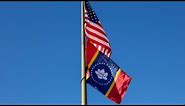 Ole Miss Athletics Raises New Mississippi State Flag