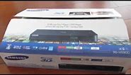 Unboxing video review of the Samsung Blu-ray Disc BD-H5900 Smart 3D wi-fi Player