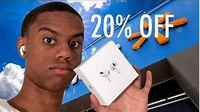 Walmart 20% off AirPods Pro Unboxing & Test!