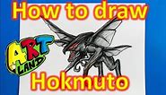 How to draw Hokmuto (Male MUTO)