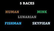 Roblox Adventure Piece | Lunarian Race Explained & ALL RACE ABILITIES