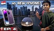 Buying iPhone in FLOATING Apple Store🤯- Cheaper than India?😱 | Idris Explores | Singapore Ep:4