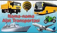 Mengenal Nama Alat Transportasi 💖 Transportasi UDARA| Transportasi DARAT | Transportasi LAUT
