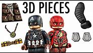 How To Make Custom LEGO Minifigs - 3D Pieces & Accessories! EP4
