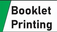 How to Print Booklet on Ricoh Copiers