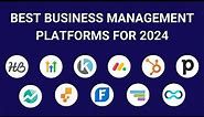 15 Best Business Management Software Tools for 2024 [Ranked by Categories]