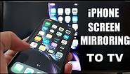 iPhone Screen Mirroring - The Complete Guide - How to Screen Cast and Mirror iPhone to TV