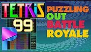 Playing Tetris 99: Puzzling Out Battle Royale