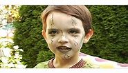 Zombie Makeup for Kids Halloween Tutorial