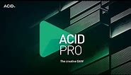 ACID Pro 8: The Creative DAW For All Music Producers