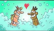 Jacuzzi Dating | Cartoon Box 245 by FRAME ORDER | Hilarious Dating Cartoon