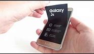 Samsung Galaxy J5 unboxing