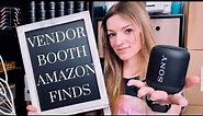 EVERYTHING YOU NEED FOR A CRAFT FAIR || VENDOR BOOTH AMAZON FINDS