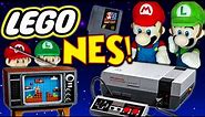 Mario and Luigi's Lego Nintendo Entertainment System! - Super Mario Richie