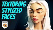 Texturing Stylized Faces - Blender 3