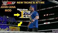 WWE 2K17 PC Mod Showcase: JOHN CENA NEW ATTIRE & TRONS