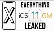 iPhone X & everything else discovered in Apple's iOS 11 GM leak, in under 5 minutes!