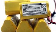 elxjar (5-Pack) 3.6V 900mAh AA ELB-B001 NiCad Battery Replacement for Lithonia Unitech 0253799 ANIC1566 ELBB001 AA900MAH Emergency/Exit Light/Fire Exit Sign