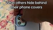 What I Hide with My iPhone 12 Pro Phone Cover