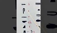 Hieroglyphic Alphabet - Explaining the Consonants