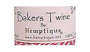 Hemptique Cotton Bakers Twine 2 PLY Spool (Red/White)