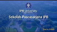 Profil Sekolah Pascasarjana IPB