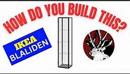 How to Assemble Ikea Blaliden - Glass Display Case