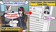 【Manga】My family runs a small factory, and my rich classmates used to mock me in high school...