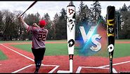 WHICH IS BETTER: COMPOSITE or ALUMINUM? - DeMarini CF Zen vs. Voodoo - BBCOR Baseball Bat Reviews