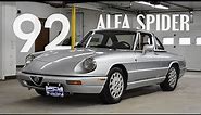 1992 Alfa Romeo Spider Walkaround with Steve Magnante