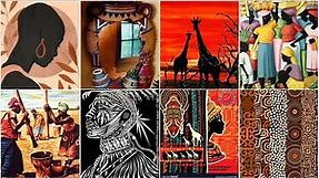 100+ Top Beautiful African Art ideas | African Culture art | african art patterns | Africa