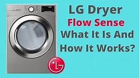 LG Dryer Flow Sense - What It Is And How It Works? - DIY Appliance Repairs, Home Repair Tips and Tricks