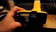 How to replace Dewalt Cordless Drill battery cells
