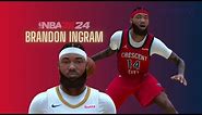 Brandon Ingram Face Creation NBA 2K24