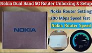 Nokia Dual Band 5G Router Unboxing & Setup | Speed Test | Nokia Router Setting